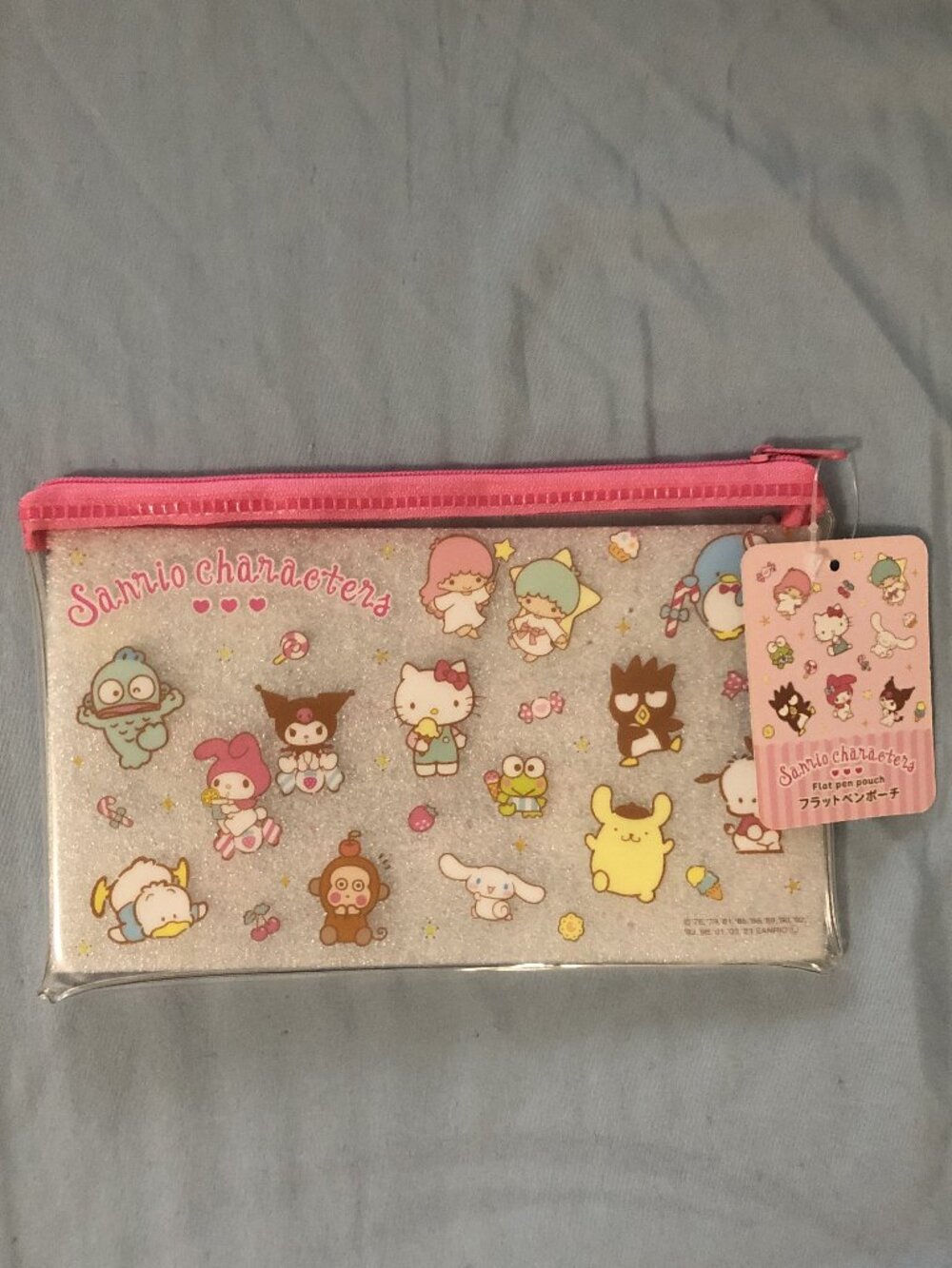 Sanrio Characters Flat PVC Pouch